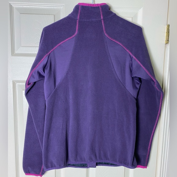 Columbia | Purple & Pink Fleece Full Zip Jacket Omni Heat - Small - Picture 8 of 10